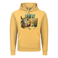 Vintage Mustard country mini Vintage Hoodie - NancyCooperArtShop