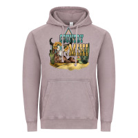 Vintage Zinc country mini Vintage Hoodie - NancyCooperArtShop