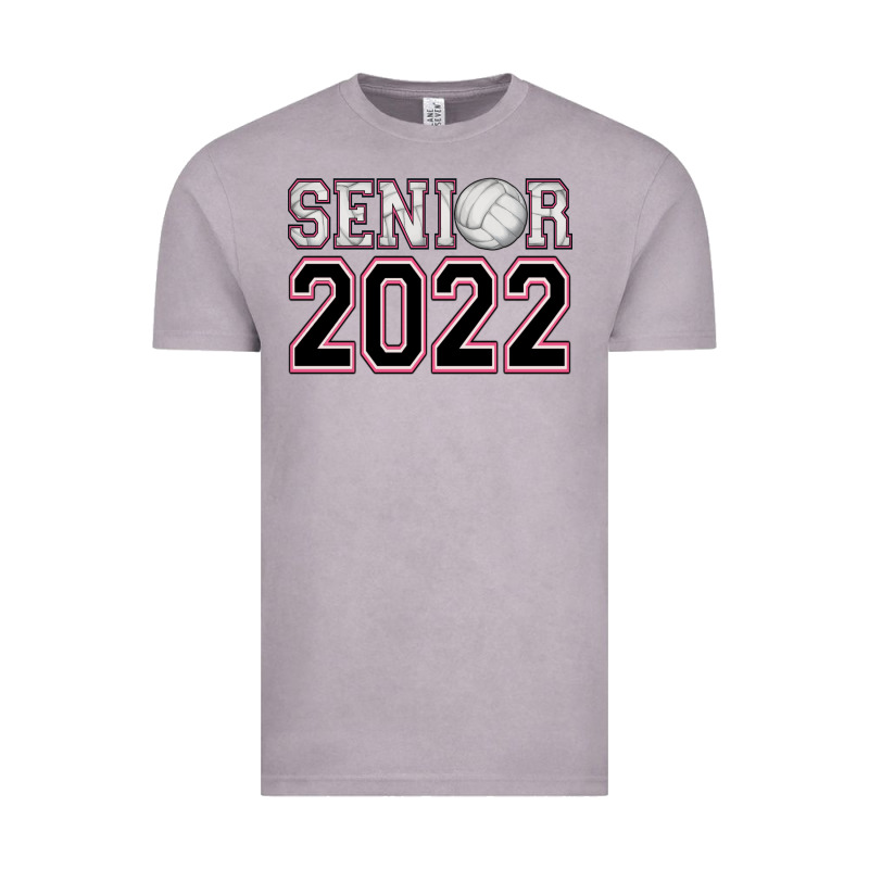 Senior Volleyball Vintage Tee by AdoDesignShop | Teevron