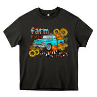 Asphalt farm fresh pumpkin Heavy Core Tee - CowhideDigitalArt
