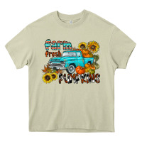 Mossy farm fresh pumpkin Heavy Core Tee - CowhideDigitalArt