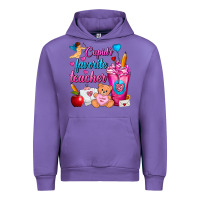 Tulip Cupid's Favorite Teacher Valentine's Day Frappe Urban Hoodie - FaDigitalArtStudio