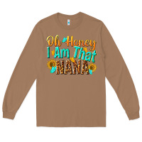 Toasted Coconut oh honey i am that nana Long Sleeve Tee - NancyCooperArtShop