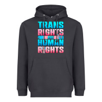 Smoke Trans rights are human rights Heavyweight Hoodie - NancyCooperArtShop