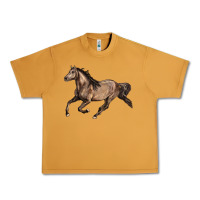 Peanut Butter Missouri Fox Trotter horse Urban Heavy Tee - LillyAllenDesigns