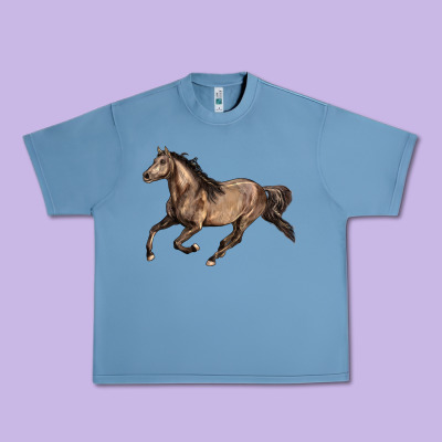 Missouri Fox Trotter Horse Urban Heavy Tee Designed By Lillyallendesigns