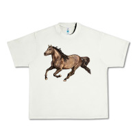 Pistachio Missouri Fox Trotter horse Urban Heavy Tee - LillyAllenDesigns