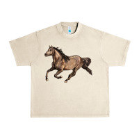 Sandshell Missouri Fox Trotter horse Urban Heavy Tee - LillyAllenDesigns