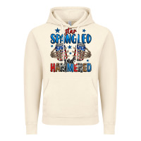 Vintage Artic star spangled and hammered skeleton hand Vintage Hoodie - Jasminsmagicworld