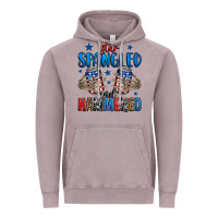 Vintage Zinc star spangled and hammered skeleton hand Vintage Hoodie - Jasminsmagicworld