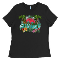 Black summer Ladies Tee - SublimationCraftShop
