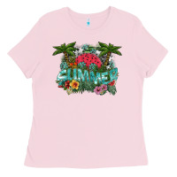 Bubblegum Pink summer Ladies Tee - SublimationCraftShop