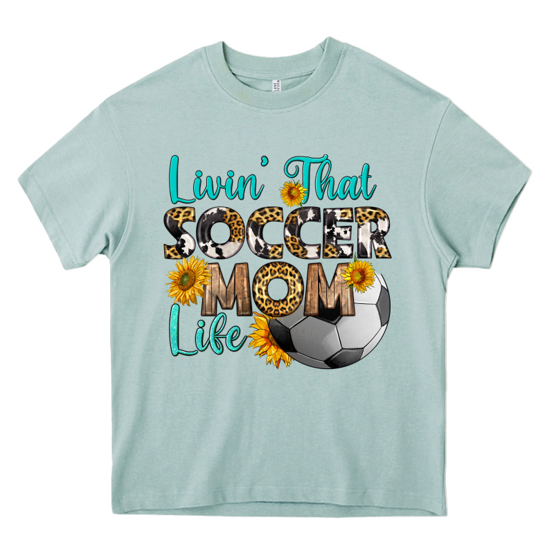 Livin' That Soccer Mom Life Heavy Core Tee by HRA Design Shop | Teevron