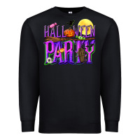 Black Halloween party Premium Sweatshirt - NancyCooperArtShop
