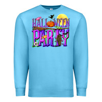 Ocean Blue Halloween party Premium Sweatshirt - NancyCooperArtShop