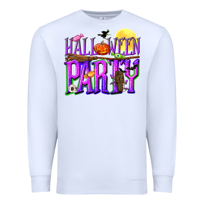 Halloween Party Premium Sweatshirt by NancyCooperArtShop | Teevron