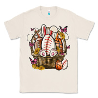 Natural easter basket sports Classic Tee - MaliasSmallBusiness