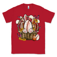 Red easter basket sports Classic Tee - MaliasSmallBusiness
