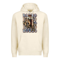 Tofu Rodeo Cowboy bull western Premium Hoodie - HowdyJamesFarm