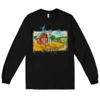 Black this is god's country Long Sleeve Tee - MaliasSmallBusiness
