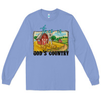 Colony Blue this is god's country Long Sleeve Tee - MaliasSmallBusiness