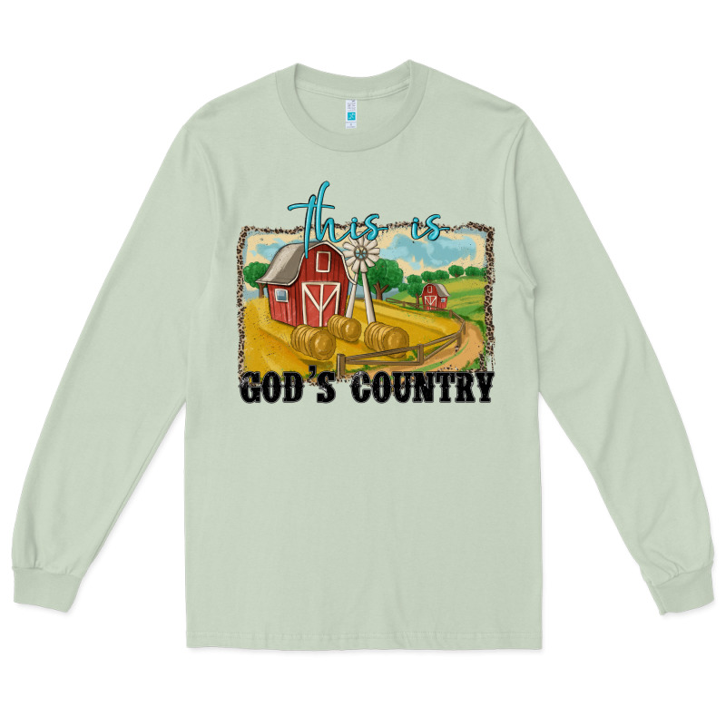 This Is God's Country Long Sleeve Tee by MaliasSmallBusiness | Teevron