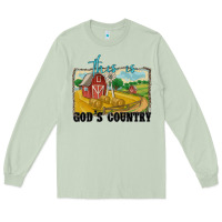 Matcha this is god's country Long Sleeve Tee - MaliasSmallBusiness