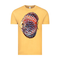 Vintage Mustard Discus Fish Vintage Tee - LillyAllenDesigns