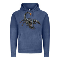 Vintage Denim scorpion Vintage Hoodie - LillyAllenDesigns