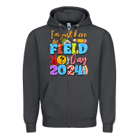 Smoke im just here for field day 2024 Zipper Hoodie - Artiststas