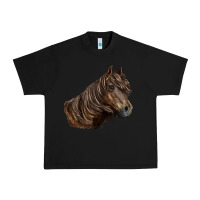 Black missouri horse Urban Heavy Tee - LillyAllenDesigns
