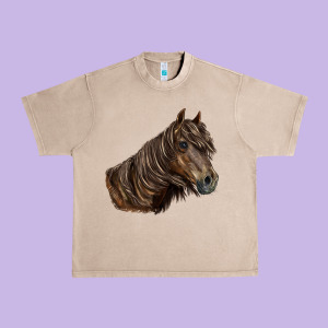 Missouri Horse Urban Heavy Tee Designed By Lillyallendesigns