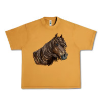 Peanut Butter missouri horse Urban Heavy Tee - LillyAllenDesigns