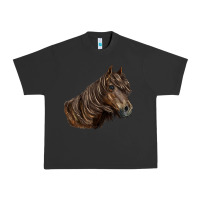 Pigment Black missouri horse Urban Heavy Tee - LillyAllenDesigns