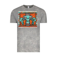 Cloud Rock turquoise gemstone crosses Vintage Tee - Jasminsmagicworld