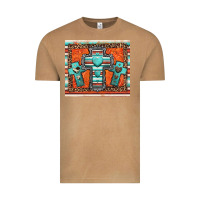 Vintage Camel turquoise gemstone crosses Vintage Tee - Jasminsmagicworld