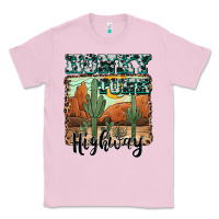 Bubblegum Pink honky tonk highway Classic Tee - AdoDesignShop