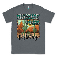 Charcoal Heather honky tonk highway Classic Tee - AdoDesignShop