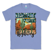 Colony Blue honky tonk highway Classic Tee - AdoDesignShop