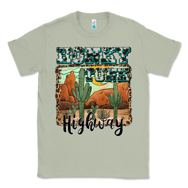 Honky Tonk Highway Classic Tee by AdoDesignShop | Teevron