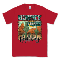 Red honky tonk highway Classic Tee - AdoDesignShop