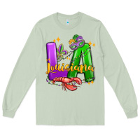 Matcha louisiana mardi gras Long Sleeve Tee - MaliasSmallBusiness