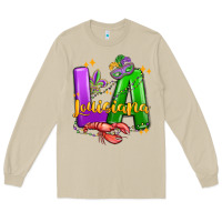 Louisiana Mardi Gras Long Sleeve Tee | Teevron
