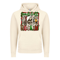Vintage Artic jingle bell rockin skeleton christmas Vintage Hoodie - Jasminsmagicworld