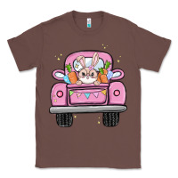 Chestnut easter bunny and truck Classic Tee - MaliasSmallBusiness