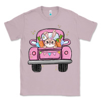Lilac easter bunny and truck Classic Tee - MaliasSmallBusiness
