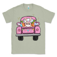 Matcha easter bunny and truck Classic Tee - MaliasSmallBusiness