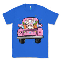 True Royal easter bunny and truck Classic Tee - MaliasSmallBusiness