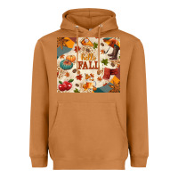 Meerkat Hello Fall Heavyweight Hoodie - texasbilliewilder