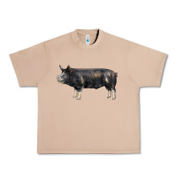 Burro berkshire pig Urban Heavy Tee - LillyAllenDesigns